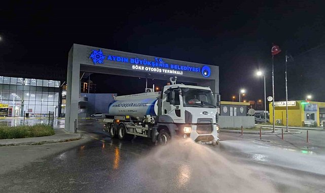 Aydın Büyükşehir'den otobüs terminallerinde bayram hazırlığı