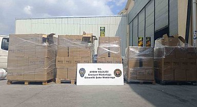 Aydın'da 5 bin litre tağşiş zeytinyağı ele geçirildi