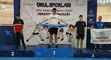 Aydınlı otizmli sporcular Türkiye şampiyonu oldu