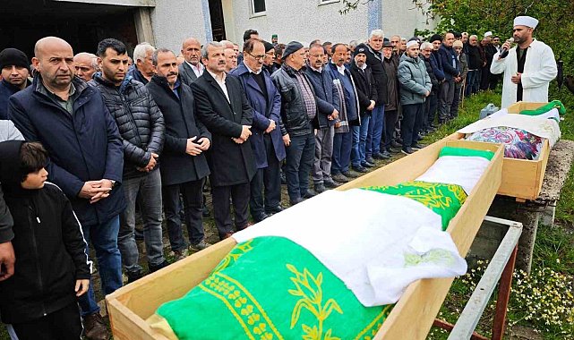 Aynı gün vefat eden şahıs ile annesi toprağa verildi