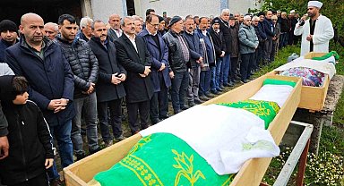 Aynı gün vefat eden şahıs ile annesi toprağa verildi