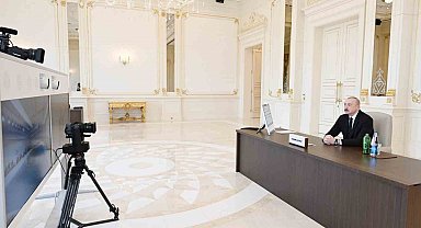 Azerbaycan Cumhurbaşkanı İlham Aliyev: "Bugün Azerbaycan ve Ermenistan arasında barış bir gerçekliktir"