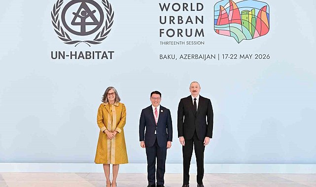 Azerbaycan'da düzenlenen 13'üncü Dünya Kentsel Forumu'nun resmi açılış töreni gerçekleştirildi