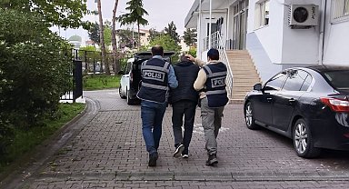Bafra'da 8 yıl hapis cezalı firari yakalandı
