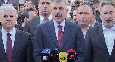 Bakan Çiftçi baba ocağı Konya'da... Güvenlik güçlerine telsizden seslendi