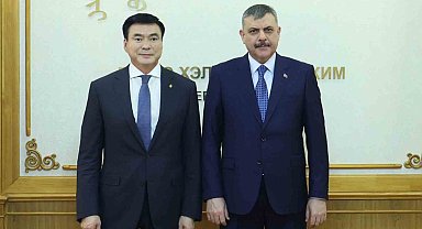 Bakan Çiftçi, Moğolistan İçişleri ve Adalet Bakanı Sainbuyan Amarsaikhan ile görüştü