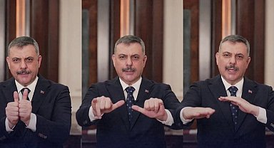 Bakan Çiftçi'den özel işaret dilli mesaj... "Birlikte aynı milletin fertleriyiz"