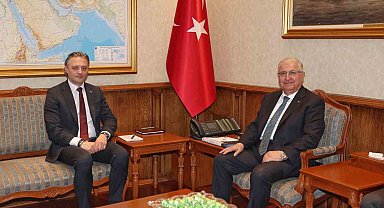 Bakan Güler, Polonya Devlet Bakanı ve Milli Güvenlik Kurulu Bürosu Başkanı Grodecki ile görüştü