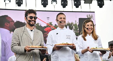 Balıkesir GastroFest'te Ahmet Akın ve Danilo Zanna mutfağa girdi