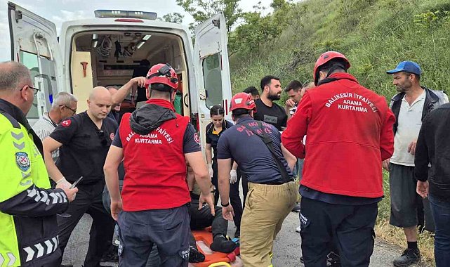 Balıkesir'de tır kazası: 1 yaralı