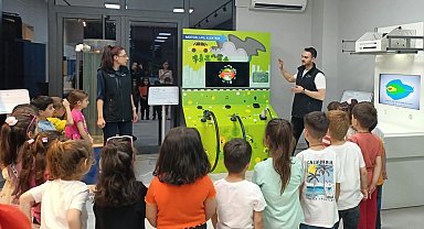 Balıkesir'de çocuklar bilim ve çevreyle buluştu