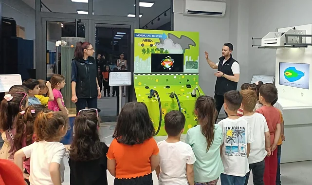 Balıkesir'de çocuklar bilim ve çevreyle buluştu