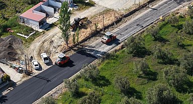 Balıkesir'de Karaağaç-Artur Yolu yaz sezonuna hazırlanıyor