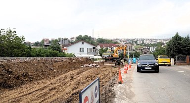 Başiskele'de Selahattin Eyyubi Caddesi genişliyor