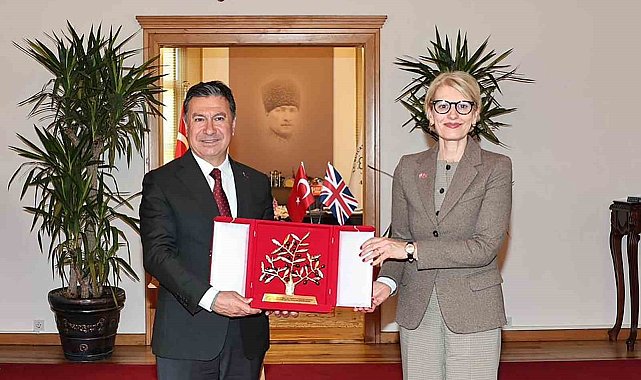 Başkan Aras, İngiltere Büyükelçisi Morris'i ağırladı