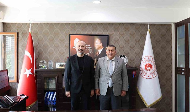 Başkan Arıkan, Çevre ve Şehircilik İl Müdürü Ergin ile bir araya geldi