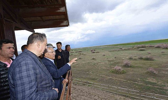 Başkan Büyükkılıç: "Sultan Sazlığı yeniden canlandı"