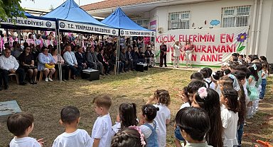 Başkan Ercan, miniklerin Anneler Günü sevincine ortak oldu