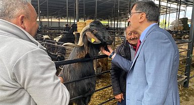 Başkan Eyüp Kahveci'den Kurban Pazarı ziyareti