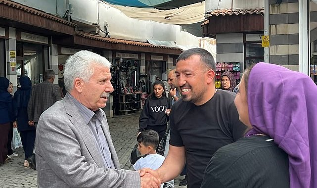 Başkan Karamehmetoğlu esnaf ve vatandaşlarla buluştu