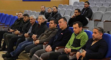 Başkan Koloğlu, sanayi esnafıyla açılış öncesi bir araya geldi