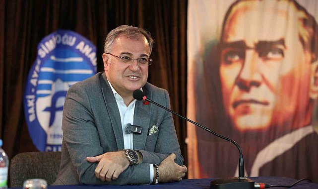 Başkan Özdoğan gençlerle baş başa