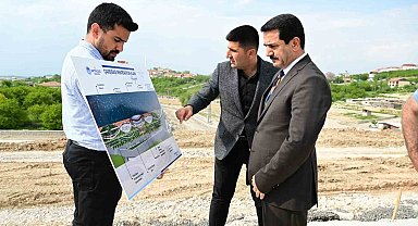 Başkan Taşkın Çarşıbaşı Yenileme Alanı'nda incelemelerde bulundu
