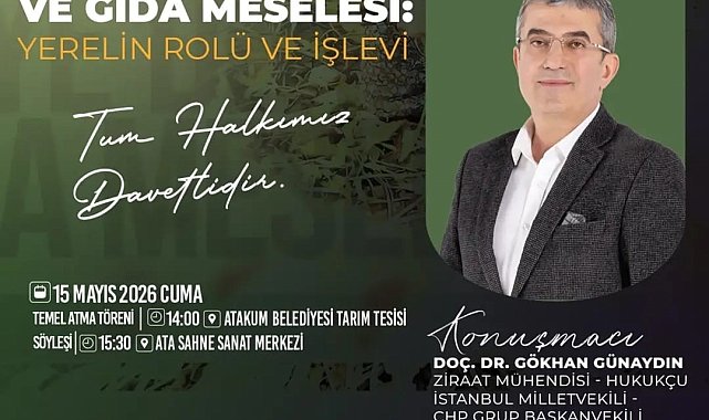 Başkan Türkel: "Atakum Tarım Tesisi, şehirdeki kırsal kalkınma çalışmalarına katkı sağlayacak"