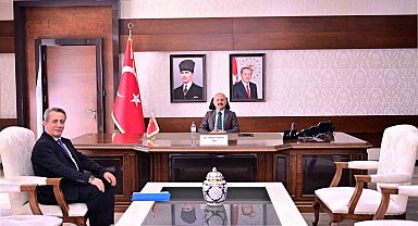Başkan Yetişkin, Vali Varol ile görüştü
