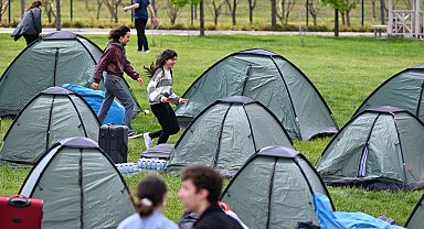 Başkentli gençler Gençlik Kampı'nda buluştu