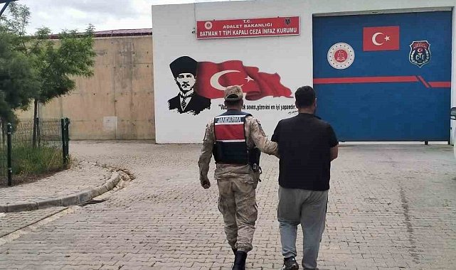 Batman'da 14 yıl hapis cezası bulunan şahıs yakalandı