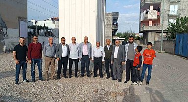 Batman'da 50 yıllık cami yıkıldı, minaresi kaldı