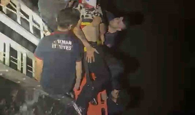 Batman'da dereye düşen vatandaş kurtarıldı