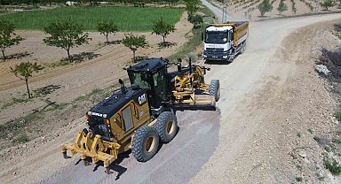 Battalgazi'de yol düzenleme çalışmaları devam ediyor