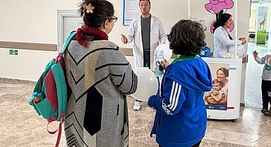 Bayburt'ta hasta yakınlarına aşı bilgilendirmesi yapıldı