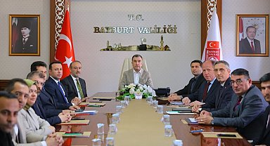 Bayburt'ta istihdam ve mesleki eğitim çalışmaları değerlendirildi