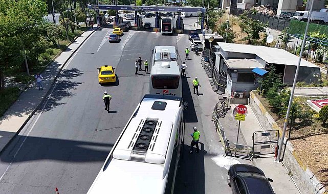 Bayram öncesi 15 Temmuz Demokrasi Otogarı'nda sıkı denetim
