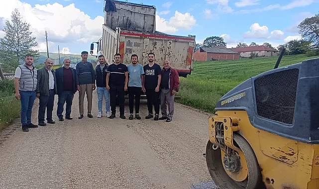Bayram öncesi kırsalda yol seferberliği