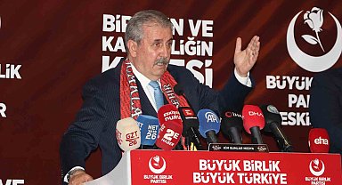 BBP Genel Başkanı Destici: "Böyle giderse, nüfusumuz 50 milyonun altına düşer"