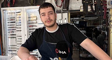 Bıçakçılarda Kurban Bayramı mesaisi