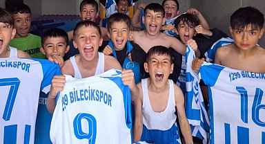 Bilecik U12 Gençler Ligi'nde 1299 Bilecikspor Kulübü farklı kazandı