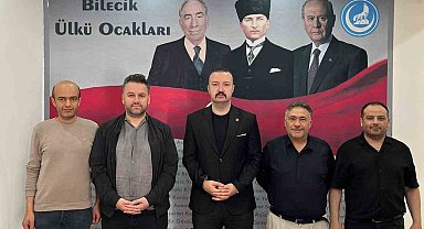 Bilecik'te esnaf odalarından Ülkü Ocakları'na buluşma