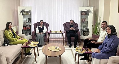 Bilecik'te gazi ailesi ile anlamlı buluşma