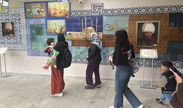 Bilecik'te kadın ve çocuklardan müze ziyareti