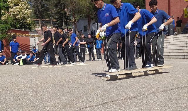 Bilecik'te öğrencilerin tasarladığı oyunlar okulda hayat buldu
