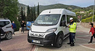 Bilecik'te okul servis araçları denetlendi
