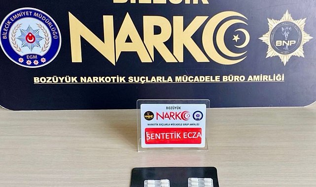 Bilecik'te uyuşturucu operasyonu: 1 gözaltı