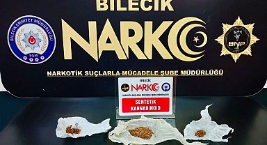 Bilecik'te uyuşturucu operasyonu: 1 şüpheli yakalandı