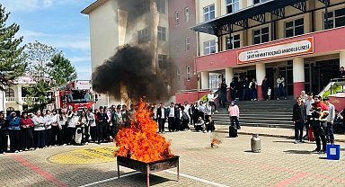 Bingöl'de 6 bin 100 kişiye yangın ve tahliye eğitimi