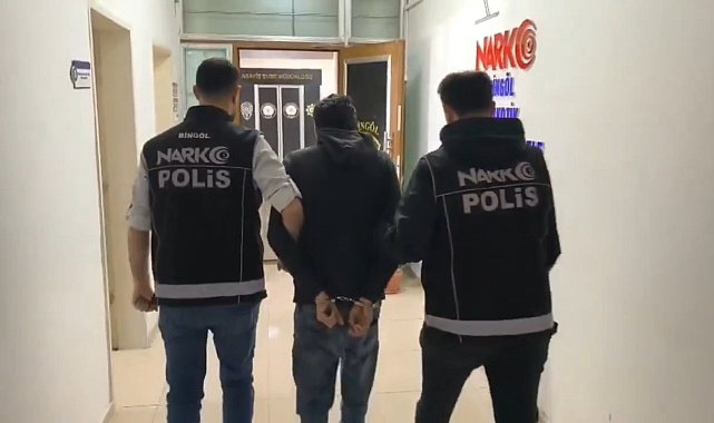 Bingöl'de uyuşturucuyla mücadele: 1 tutuklama